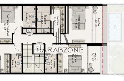 Townhouse - 4 Bedrooms - 6 Bathrooms for sale in Ajmal Makan City - Sharjah Waterfront City - Sharjah