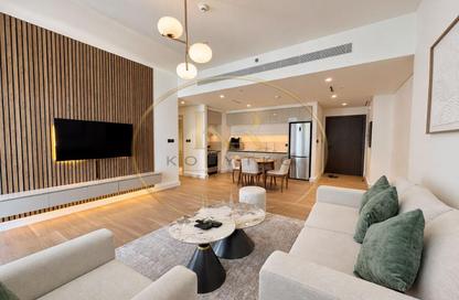 Apartment - 1 - 1 for rent in Marina Vista Tower 1 - Marina Vista - Emaar Beachfront - Dubai Harbour - Dubai