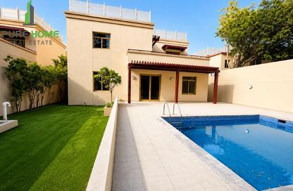 Villa - 5 - 6 for rent in Golf Gardens - Khalifa City - Abu Dhabi