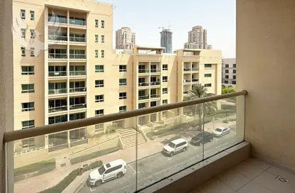 Apartment - 1 Bedroom - 1 Bathroom for rent in Al Dhafra 4 - Al Dhafra - Greens - Dubai