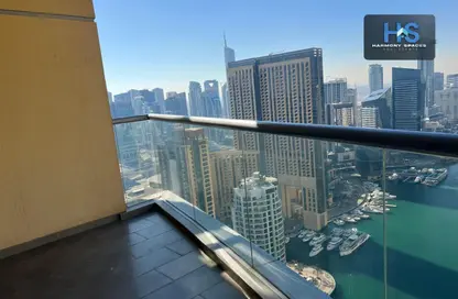 شقة - غرفة نوم - 2 حمامات للايجار في جام مارينا ريزيدنس - دبي مارينا - دبي