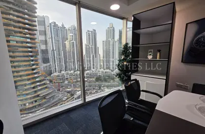 مركز أعمال - استوديو للايجار في برج بايناري - الخليج التجاري - دبي