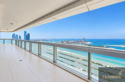 Apartment - 3 Bedrooms - 4 Bathrooms for rent in Al Ain Tower - Khalidiya Street - Al Khalidiya - Abu Dhabi