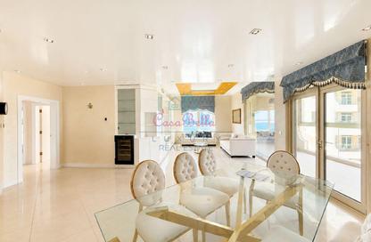 Apartment - 3 Bedrooms - 3 Bathrooms for rent in Al Dabas - Shoreline Apartments - Palm Jumeirah - Dubai