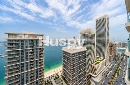 Apartment - 1 - 1 for rent in Marina Vista Tower 2 - Marina Vista - Emaar Beachfront - Dubai Harbour - Dubai