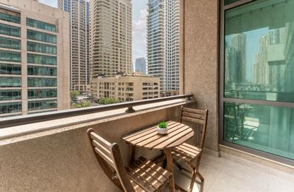Apartment - 1 Bedroom - 1 Bathroom for rent in Al Majara 2 - Al Majara Towers - Dubai Marina - Dubai