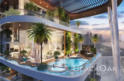 Apartment - 2 Bedrooms - 3 Bathrooms for sale in Damac Bay 2 - Dubai Harbour - Dubai