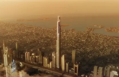 شقة - غرفة نوم - 2 حمامات للبيع في برج عزيزي - شارع الشيخ زايد - دبي