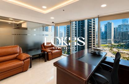 Office Space - Studio - 1 for rent in The Binary Tower - Business Bay - Dubai