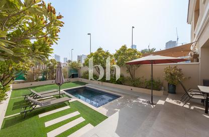 Townhouse - 3 Bedrooms - 3 Bathrooms for rent in Nakheel Townhouses - District 12 - Jumeirah Village Circle - Dubai Townhouse - 3 Bedrooms - 3 Bathrooms for rent in Nakheel Townhouses - District 12 - Jumeirah Village Circle - Dubai
