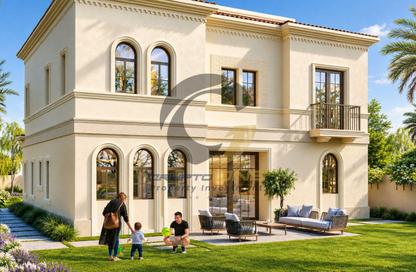 Villa - 4 - 6 for sale in Seville Bloom - Zayed City (Khalifa City C) - Khalifa City - Abu Dhabi