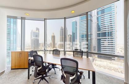 Office Space - Studio - 1 Bathroom for rent in North Tower - Emirates Financial Towers - DIFC - Dubai