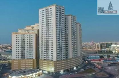 شقة - 1 حمام للايجار في A2 برج - أبراج لؤلؤة عجمان - عجمان وسط المدينة - عجمان