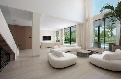 Villa - 5 Bedrooms - 7 Bathrooms for rent in Entertainment Foyer - Oasis Clusters - Jumeirah Islands - Dubai