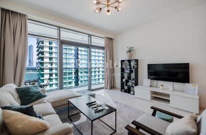 شقة - 2 - 2 للبيع في برج Beach Vista 1 - بيتش فيستا - إعمار بيتشفرونت - دبي هاربور - دبي