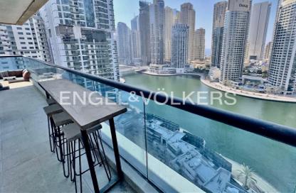 Apartment - 2 Bedrooms - 3 Bathrooms for sale in Time Place Tower - Dubai Marina - Dubai