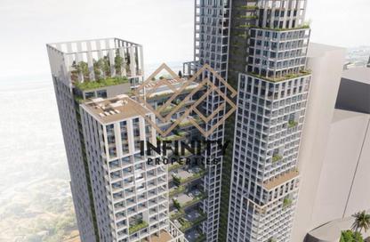 Apartment - 2 Bedrooms - 3 Bathrooms for sale in Mawjan Tower - Ajman Corniche Road - Ajman