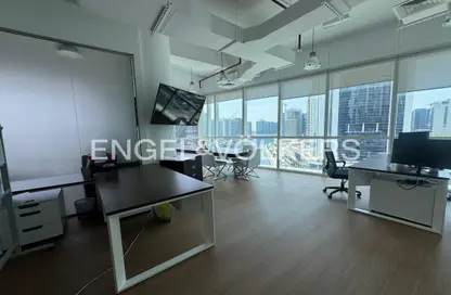 Office Space - Studio - 1 Bathroom for rent in B2B Tower - Business Bay - Dubai