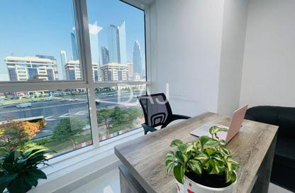 Office Space - Studio - 1 Bathroom for rent in Aspin Tower - Sheikh Zayed Road - Dubai