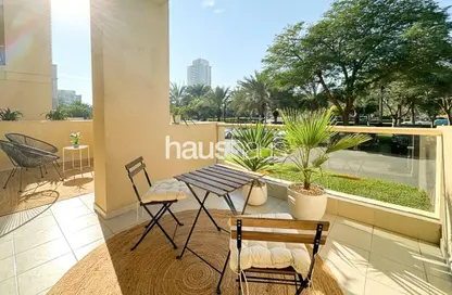 Apartment - 1 Bedroom - 1 Bathroom for rent in Al Dhafra 1 - Al Dhafra - Greens - Dubai