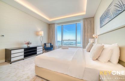 Apartment - 1 Bedroom - 2 Bathrooms for rent in The Palm Tower - Palm Jumeirah - Dubai