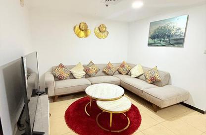Apartment - 2 Bedrooms - 2 Bathrooms for rent in Beach Tower 1 - Al Khan Lagoon - Al Khan - Sharjah