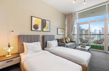 Apartment - Studio - 1 Bathroom for rent in Millennium Binghatti Residences - Business Bay - Dubai