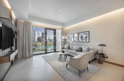 Apartment - 3 - 3 for rent in The Address Residences Dubai Opera Tower 2 - The Address Residences Dubai Opera - Downtown Dubai - Dubai