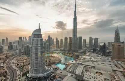Apartment - 1 Bedroom - 2 Bathrooms for rent in The Address Residence Fountain Views 2 - The Address Residence Fountain Views - Downtown Dubai - Dubai