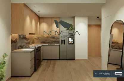 شقة - 2 غرف نوم - 2 حمامات للبيع في همسة - الممشى - مويلح - الشارقة