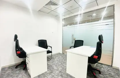 Office Space - 1 Bedroom - 2 Bathrooms for rent in Hamdan Street - Abu Dhabi