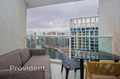 Apartment - 1 Bedroom - 2 Bathrooms for rent in Damac Maison Prive B - Damac Maison Prive - Business Bay - Dubai
