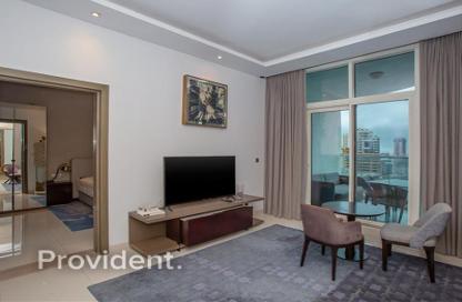 Apartment - 1 Bedroom - 2 Bathrooms for rent in Damac Maison Prive B - Damac Maison Prive - Business Bay - Dubai