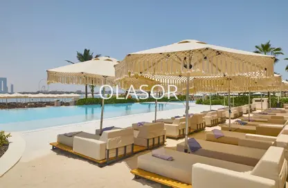 النزل و الشقق الفندقية - 1 حمام للايجار في ميليو ذا بالم - نخلة جميرا - دبي