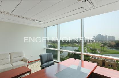 Office Space - Studio - 1 for rent in Emaar Business Park Building 1 - Emaar Business Park - Sheikh Zayed Road - Dubai