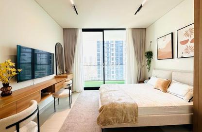 Apartment - Studio - 1 Bathroom for rent in Binghatti Azure - District 16 - Jumeirah Village Circle - Dubai