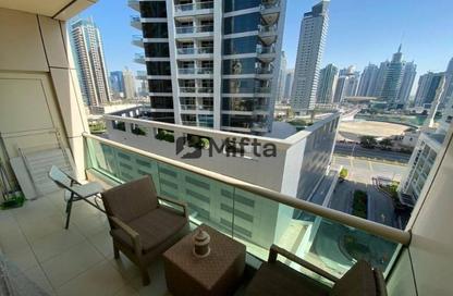 Apartment - Studio - 1 Bathroom for rent in The Royal Oceanic - Dubai Marina - Dubai