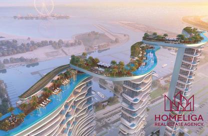 Apartment - 1 - 1 for sale in Damac Bay Tower A - Damac Bay - Dubai Harbour - Dubai