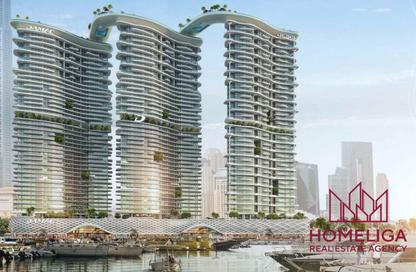 Apartment - 1 - 1 for sale in Damac Bay Tower A - Damac Bay - Dubai Harbour - Dubai