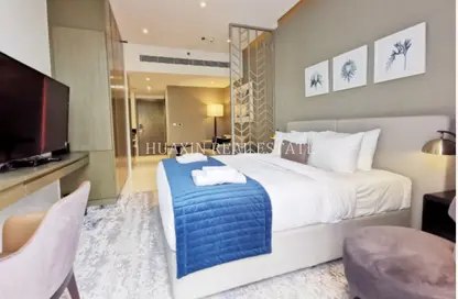 Apartment - 1 Bathroom for rent in Damac Maison Prive A - Damac Maison Prive - Business Bay - Dubai