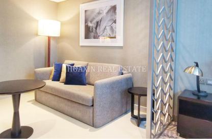 Apartment - Studio - 1 Bathroom for rent in Damac Maison Prive A - Damac Maison Prive - Business Bay - Dubai