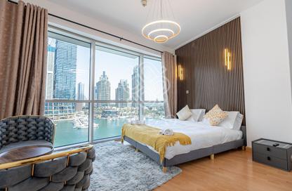 Apartment - 1 Bedroom - 2 Bathrooms for rent in Marina Terrace - Dubai Marina - Dubai