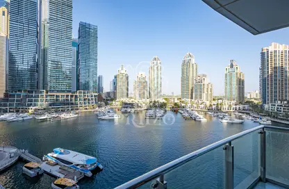 شقة - غرفة نوم - 2 حمامات للايجار في مارينا تيراس - دبي مارينا - دبي