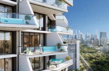 Apartment - 1 - 2 for sale in Binghatti Grove - District 17 - Jumeirah Village Circle - Dubai
