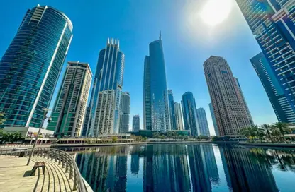 Apartment - Studio - 1 Bathroom for rent in Lake View Tower - JLT Cluster B - Jumeirah Lake Towers - Dubai