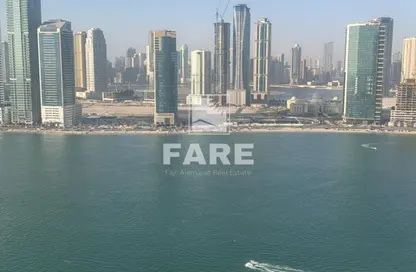 Apartment - 3 Bedrooms - 4 Bathrooms for sale in La Plage Tower - Al Mamzar - Sharjah - Sharjah Apartment - 3 Bedrooms - 4 Bathrooms for sale in La Plage Tower - Al Mamzar - Sharjah - Sharjah