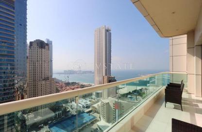 Apartment - 2 Bedrooms - 3 Bathrooms for rent in The Royal Oceanic - Dubai Marina - Dubai
