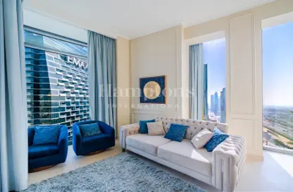 شقة - 2 غرف نوم - 3 حمامات للايجار في برج فيستا 2 - برج فيستا - وسط مدينة دبي - دبي