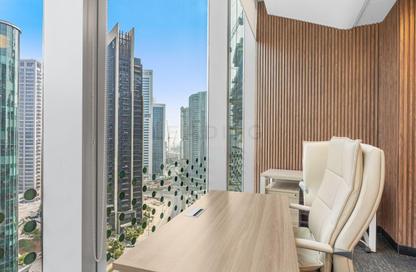 Business Centre - Studio - 4 Bathrooms for rent in The Opus - Business Bay - Dubai