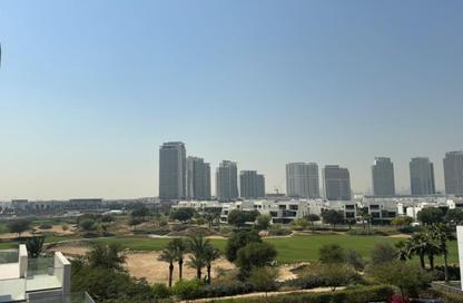 Apartment - Studio - 1 for rent in Golf Veduta Hotel Apartments B - Golf Veduta Hotel Apartments - Golf Town - Damac Hills - Dubai